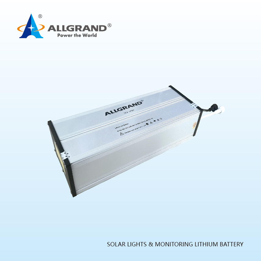 Solar Street Light & Monitoring Lithium Battery