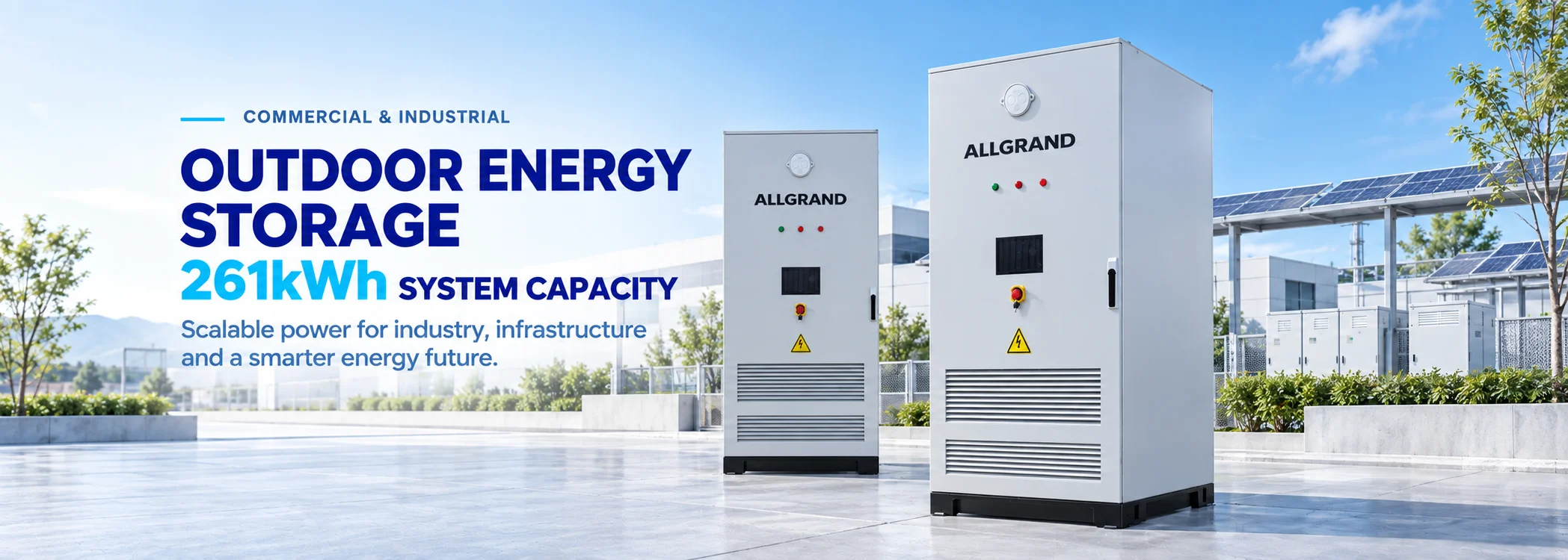 AllGrand lithium energy storage system for commercial sites